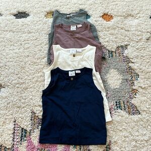 Zara Toddler boy tank tops